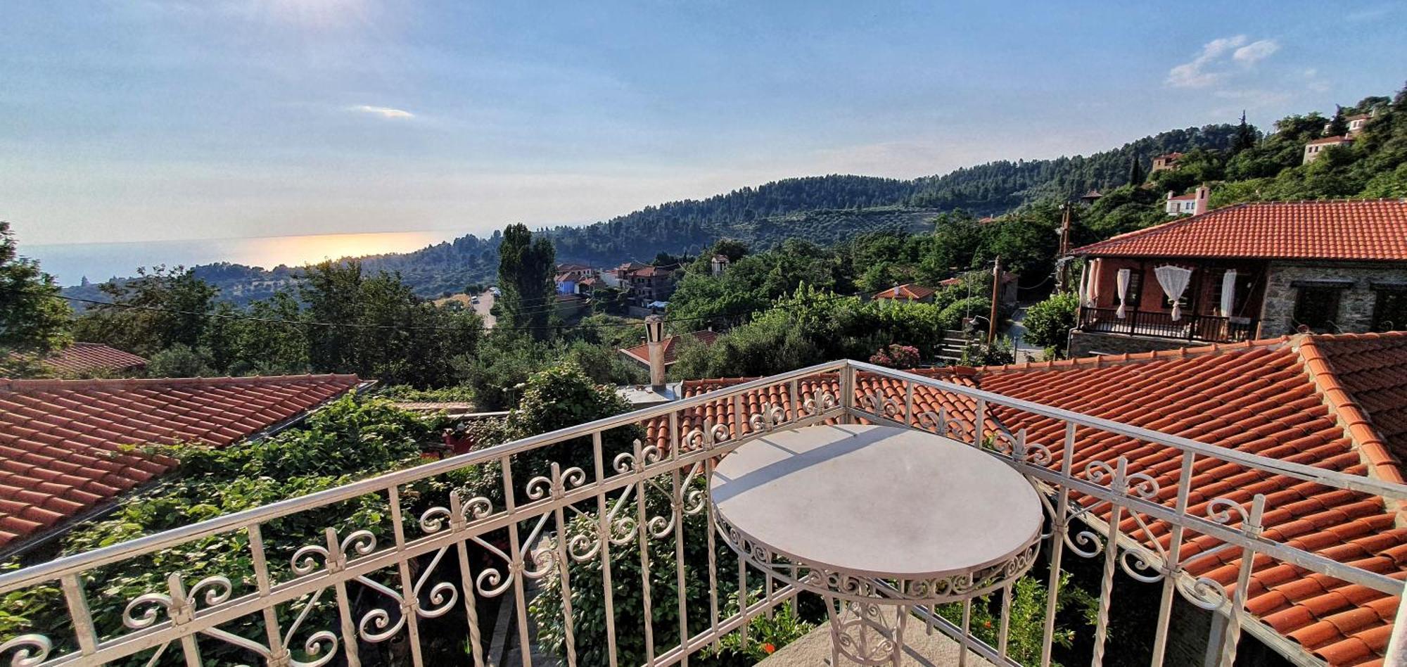 Guesthouse Parthenon Bagian luar foto